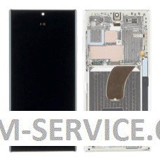 INCELL Дисплей с черна рамка за Samsung Galaxy S23 Ultra 5G / S918, SM-S918B 